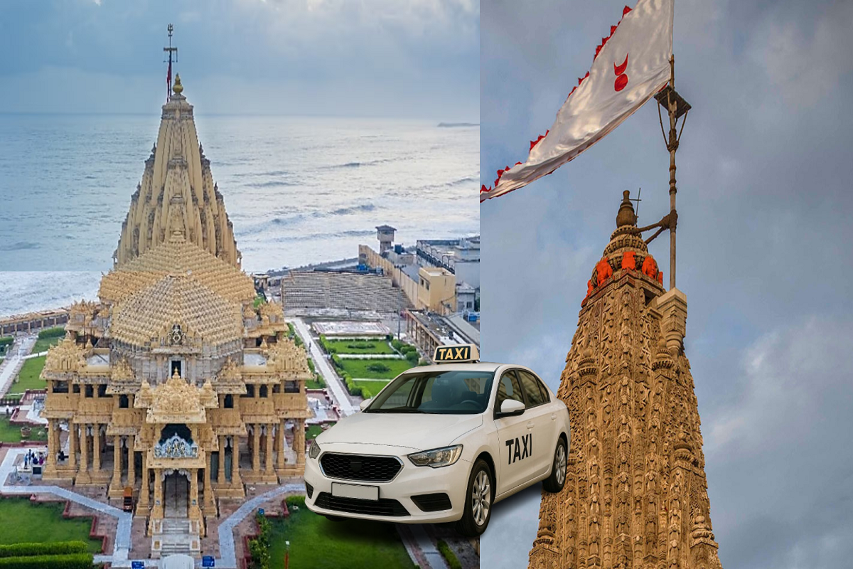 Taxi from Somnath to Dwarka